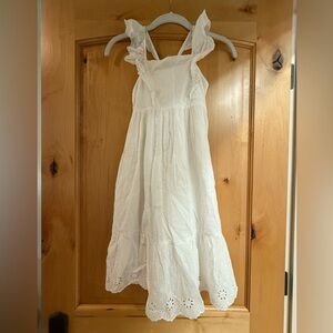 GAP White Eyelet Kids Dress
